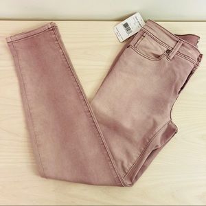 Free People Purple Lilac Skinny Jeans NWT